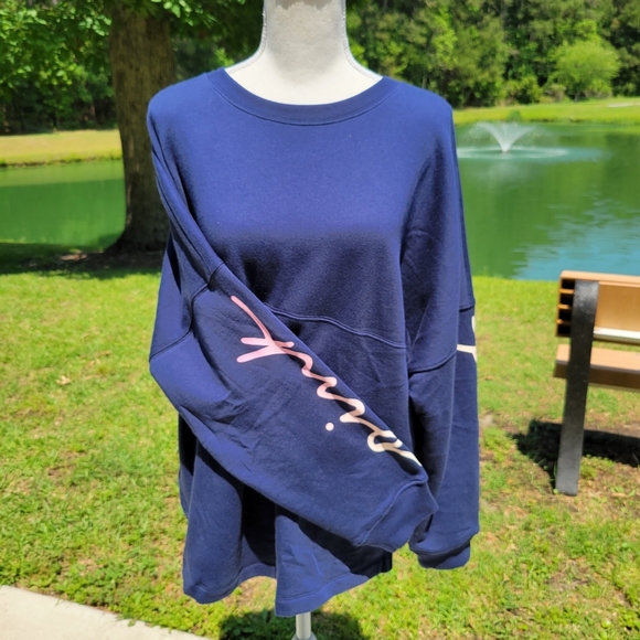 PINK Victoria's Secret Tops - VS PINK VARSITY CREW